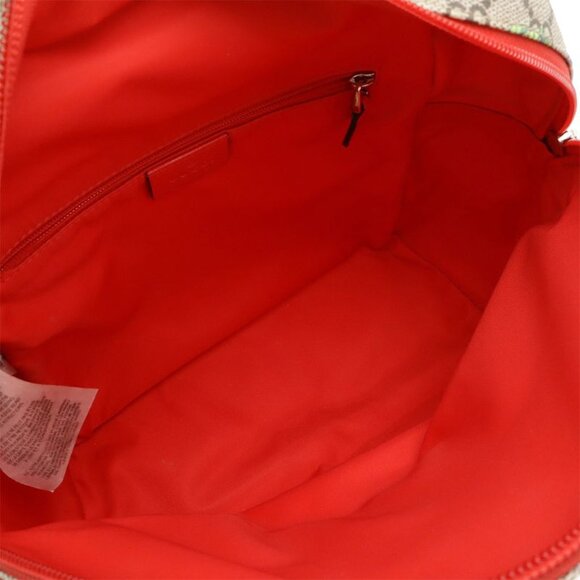 Gucci Childrens GG Supreme Backpack Higuchi Yuko Collaboration Print
